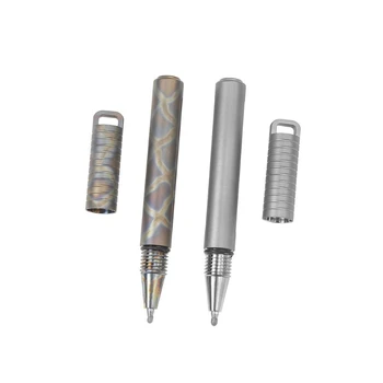 Многофункциональная мини-тактическая ручка из титанового сплава EDC с коллекционным письмом, портативные инструменты для походов на открытом воздухе