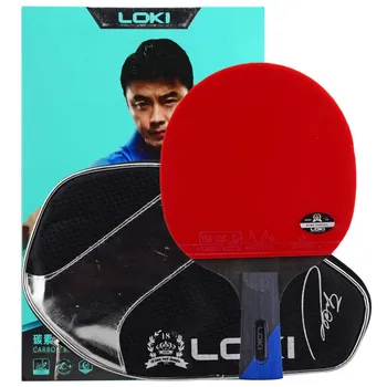 loki 7-звездочная ракетка для настольного тенниса carbon ping pong blade