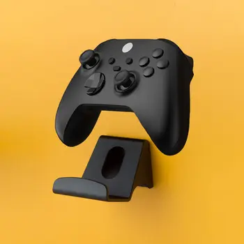 2 комплекта для Настенного крепления Держателя контроллера Xbox и гарнитуры для настенного крепления Видеоигр Xbox One/PS3/PS4/PS5/Switch Pro/Xbox Series S /X
