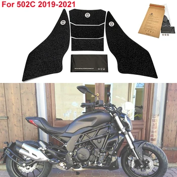 Для Bnelli 502C 502 C 2019 2020 2021 Аксессуары для мотоциклов Накладки на топливный бак для бензина, наколенники, нескользящая наклейка из ПВХ