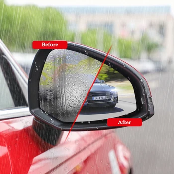 Автомобильная Водонепроницаемая Противотуманная Пленка Зеркало Заднего Вида Защитная Пленка Наклейка На Окно Прозрачные Наклейки Для Audi A3 A4 A4L A5 A6 Q3 Q5 Q7