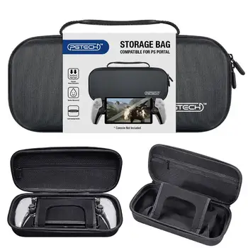 Для PS5 Portal Дорожные Чемоданы с Защитой от царапин, Встроенная Подставка с Сетчатым Карманом, Жесткая Противоударная сумка EVA для PlayStation Portal