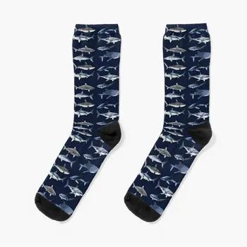 Носки Copia de Sharks короткие зимние подарки Походные ботинки Носки Мужские Женские