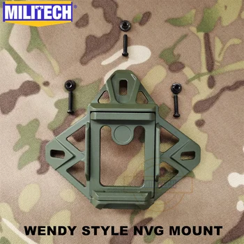 MILITECH Wendy Алюминиевое Крепление NVG В стиле Wilcox Для Баллистического Шлема Flux/FAST/MICH/OPS-Core/ACH/ MTEK/PASGT