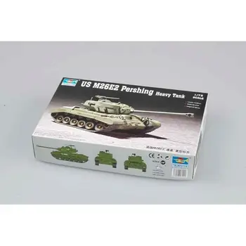 Комплект масштабной модели тяжелого танка Trumpeter 07299 1/72 US M26E2 Pershing