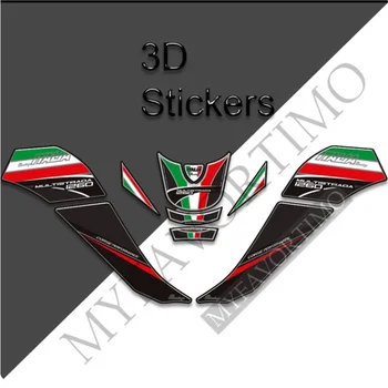 Накладки на бак мотоцикла, наклейки, отличительные знаки, комплект для заправки мазутом, защита колена для Ducati MULTISTRADA 1260 S 1260S