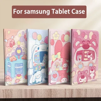 Sanrio Cinnamoroll Чехол Для Samsung Galaxy Tab A8 10.5 Чехол Для Samsung S6Lite S7FE S8 S9 Plus Силиконовый Защитный Чехол Для планшета