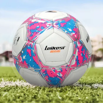 Размер 4, детский футбольный мяч из искусственной кожи, износостойкий нескользящий мяч для игры на лугу, детский футбольный мяч для тренировок команд в помещении и на открытом воздухе