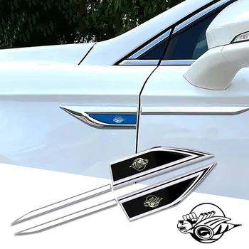 Автомобильная боковая метка листовая пластина лезвие крыло пластина кузова металлическая декоративная паста для Dodge rumble bee supre ram 1500 6.4л Scatpack