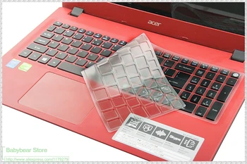 15,6 дюймов Ультратонкая Защитная крышка клавиатуры из ТПУ для Acer Aspire E15 E5-574G E5-575G E5-772 E5-772G E5-532 Aspire F15 K50