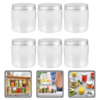 Стеклянные банки с алюминиевыми крышками для хранения продуктов, стеклянные контейнеры для консервирования йогурта, портативные крышки, мини-контейнеры для младенцев, дорожная бутылочка, горшок