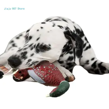 Имитационная игрушка для извлечения утиного бампера, интерактивная развлекательная игрушка для дрессировки собак C9GA