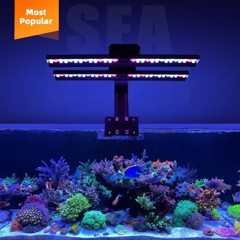 Оптовый регулируемый коралловый риф uv bar wrgb slim led aquarium light для аквариума с живыми растениями