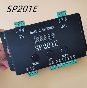 SP201E DMX512 WS2812B WS2811 декодер контроллера DMX-SPI, поддержка нескольких микросхем