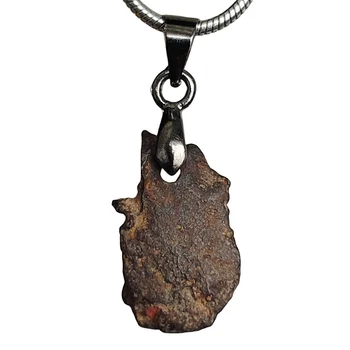 Подвеска из натурального необработанного камня Gebel Camille Iron meteorite Camille Iron meteorite коллекция образцов подвесок - CD179