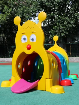 Туннель для ползания, детское сверление, пластиковая детская площадка, игрушки, развлекательные сооружения, уличное оборудование