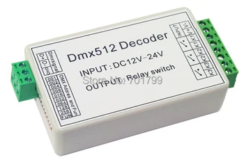 3-канальный контроллер dmx512, РЕЛЕЙНЫЙ ВЫХОД OMRON; DC12-24V