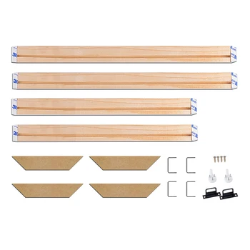 новая сосновая деревянная холщовая рамка для масляной живописи diy stretcher strip kit для домашнего офиса галерея