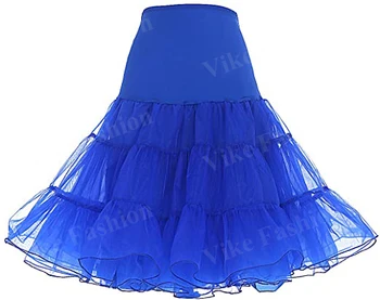 Нижняя юбка 1950 Кринолин для платья в стиле рокабилли 2024