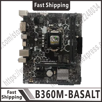 1151 Материнская плата B360M-BASALT B360 DDR4 32GB PCI-E 3.0 M.2 4xSATA III USB3.1 DVI Micro ATX Для Core