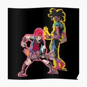 Декор плаката Nimona & Spiderpunk Современная настенная печать в комнате Винтажная настенная роспись для дома Забавная картина без рамки