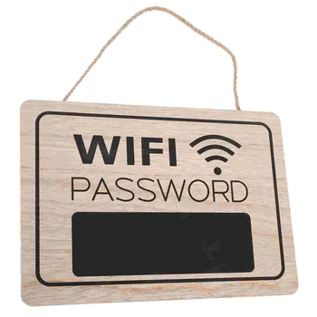 Подвесной Знак Wifi Знак Пароля Wifi для Домашнего Использования в Ресторане, Торговом Центре