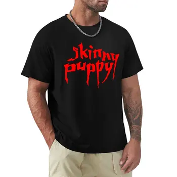Новый логотип Skinny Puppy Band 04, индустриальная футболка, футболка blondie, аниме, мужские футболки для больших и высоких