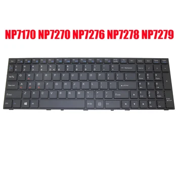 Клавиатура для Ноутбука Sager NP7170 NP7270 NP7276 NP7278 NP7279 N170SD N170RD N170RD1 N170RF N170RF1 Английский АМЕРИКАНСКИЙ Черный С Подсветкой