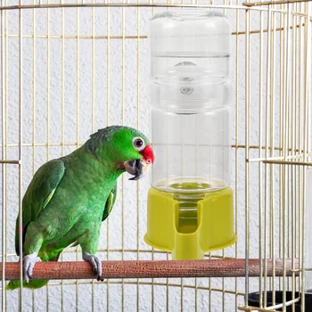 Поилка для птиц Автоматическая Поилка для попугаев Многоразовый Диспенсер для воды для птиц Поилка для попугаев