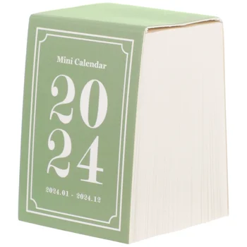 Мини-настольный календарь с возможностью отрыва на столешнице, Четкая печать, Точное планирование расписания.