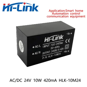 Hi-Link 24V 10W420mA Выходной модуль питания AC/DC HLK-10M24 с длительным сроком службы для защиты от короткого замыкания