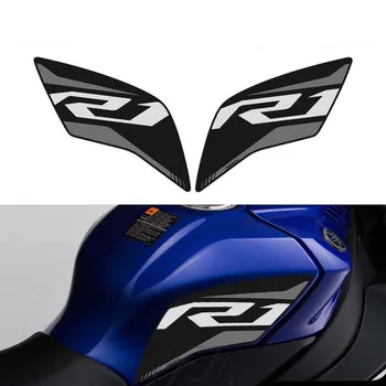 Аксессуары для мотоциклов Боковая Накладка Бака Защита Коленного Сустава Коврик для Yamaha YZF R1 2015-2019