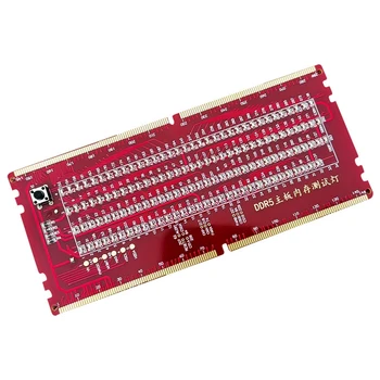 Тестер слотов памяти DDR5 Широкая Совместимость Тестер Памяти DDR5 Для ремонта компьютера С памятью Простота установки И использования