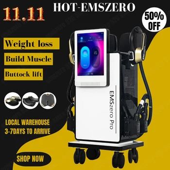 11.11 Горячие продажи EMSzero 15T 6500W Ems Body Muscle Sculpt Machine, Тренажер для наращивания мышц, Тазовые накладки