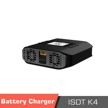 Зарядное Устройство ISDT K4, AC 400 Вт, DC 600Wx2 Smart 20A Двухканальное Балансное Зарядное Устройство-Разрядник для Lilon LiFe LiPo LiHV ULiHv Pb