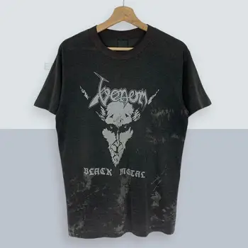 Винтажная Промо-футболка Venom Black Metal 1982 года 80-х годов