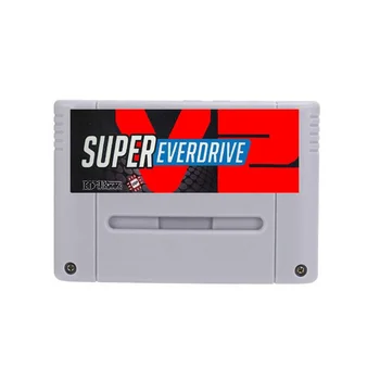 Игровой картридж Super Everdrive V2 SFC DSP V2 Plus 3000 в 1 для SNES Япония/ЕС/США, 16-битный Картридж для Игровой консоли