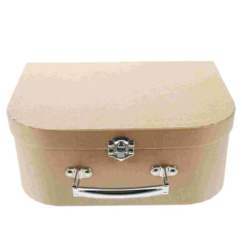 Бумажная подарочная упаковочная коробка Многофункциональный чемодан для хранения ювелирных изделий Подарочная упаковка для ювелирных изделий Картонная коробка Коробки для упаковки свадебных подарков