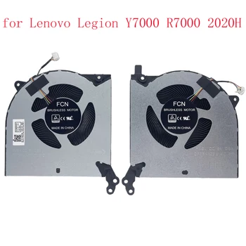 Замена Нового Вентилятора Охлаждения Процессора + Графического Процессора Ноутбука для Lenovo Legion Y7000 R7000 2020H (2020) Серии FM9H FM9J 5F10S13917 DC5V Вентилятор