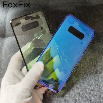 FoxFix Прозрачное Стекло Для Samsung Galaxy S10e S8 S9 S10 Plus 5G Задняя Крышка Батарейного Отсека Замена Задней Панели Корпуса FoxFix