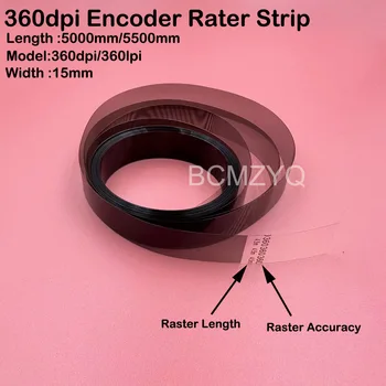 Растровая лента Энкодера 360DPI Для Печатающей головки Konica KM 512i С линейной растровой пленкой 360LPI Для Считывателя H9740 Flora Wit-Color Taimes