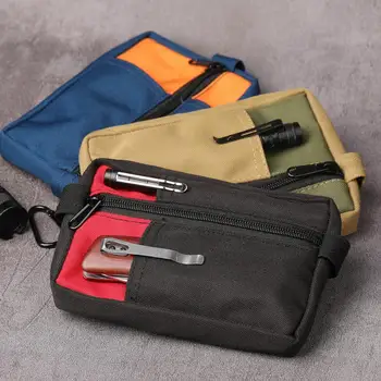 Сумка для хранения рюкзака, подвесная сумка для хранения, Универсальная компактная тактическая сумка, поясное снаряжение для кемпинга на открытом воздухе, монета