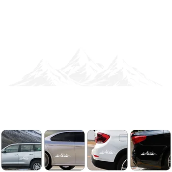 Индивидуальная наклейка на автомобиль, наклейка в форме горы, наклейки для стайлинга автомобилей, наклейки с горным дизайном
