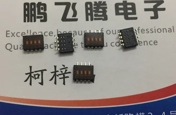 1 шт. Импортный японский переключатель кодового набора A6H-4102-PM с 4-разрядной вставкой с шагом 1,27, плоский кодовый набор