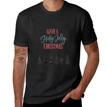 Копия дизайна Have A Holly Jolly Christmas Доступна Для Всех товаров, Футболки с графическим рисунком, футболки на заказ, мужская одежда