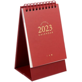 Настольный календарь на 2023 год, Ежемесячный Постоянный планировщик, Мини-заметки, Декор, бумага, Перевернутый Дизайн, Офисный Портативный