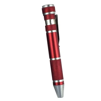 Портативная ручка-отвертка 8 В 1, карманная отвертка с магнитными прецизионными гаджетами, инструмент для ремонта часов, мобильного телефона