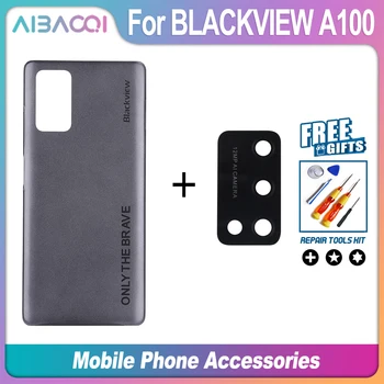 Новый аккумуляторный отсек AiBaoQi, Защитная задняя крышка батарейного отсека + объектив камеры заднего вида для телефона Blackview A100