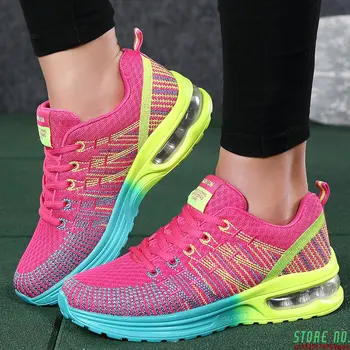 2023 Женские кроссовки для бега, спортивные женские кроссовки, женские дышащие легкие кроссовки для ходьбы