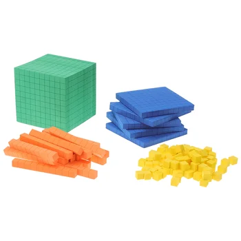 Математические кубики, считающие кубики, игрушка, обучающая база для детей, Манипулятивные средства, десять игрушек, счетчики игрушек, набор для привязки кубиков к месту ценности.